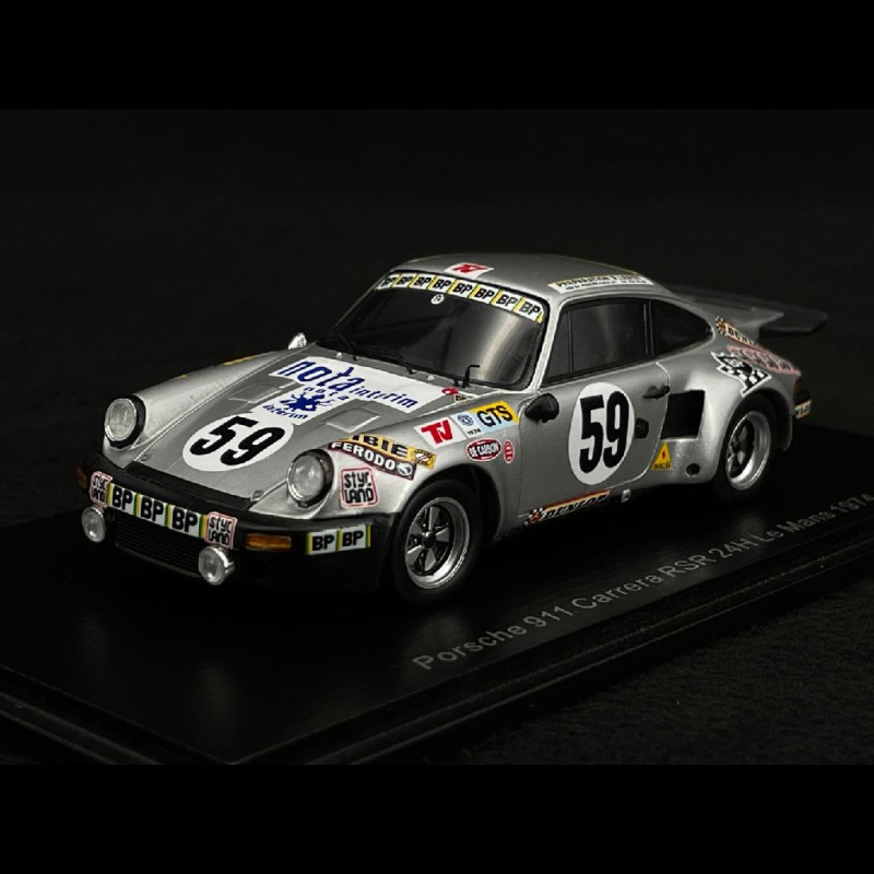 Porsche 911 Carrera RSR N59 24h Le Mans 1974 1 43 Spark S7511 Elfershop