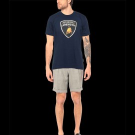 Lamborghini T-Shirt Dunkelblau - Herren LCSWZB7T6-500