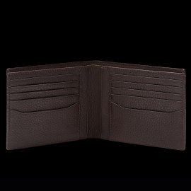 Wallet Porsche Design Cardholder Leather Dark brown Business Billfold 10 wide 4056487000732