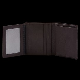 Geldbörse Porsche Design Kompakt Leder Dunkelbraun Business Wallet 6 4056487000930