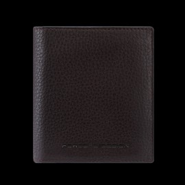 Geldbörse Porsche Design Kompakt Leder Dunkelbraun Business Wallet 6 4056487000930