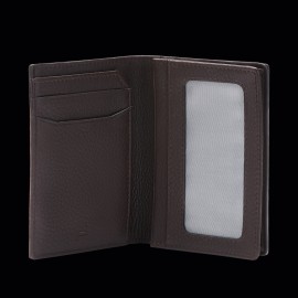 Wallet Porsche Design Card holder Leather Dark brown Business Cardholder 2 4056487001180