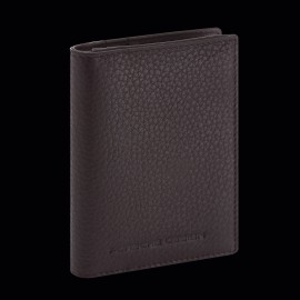 Porsche Design Compact Wallet in the US format Leather Dark brown Business Billfold 6 4056487000695