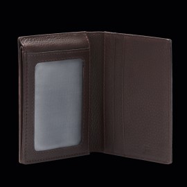 Porsche Design Compact Wallet in the US format Leather Dark brown Business Billfold 6 4056487000695