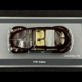 Volkswagen VW Käfer Bretzel 1953 Burgund 1/43 Schuco 450268400