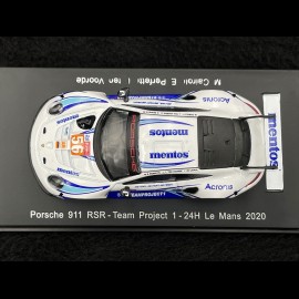 Porsche 911 RSR Type 991 n°56 24h Le Mans 2020 1/64 Spark Y224