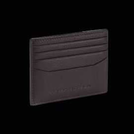 Wallet Porsche Design Card holder Leather Dark brown Business Cardholder 8 4056487001241