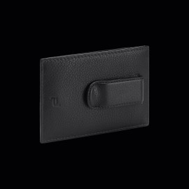 Wallet Porsche Design Card holder with Money clip Leather Black Business Cardholder 2 4056487001258