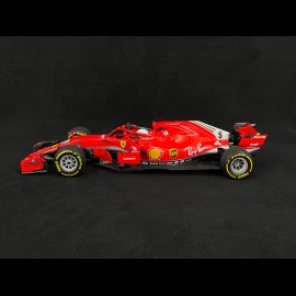 Sebastian Vettel F1 Ferrari SF71-H n° 5 Sieger GP Australia 2018 1/18 BBR BBR181805