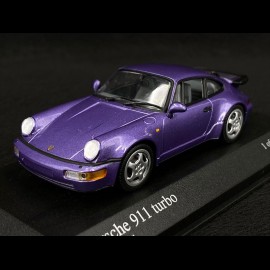 Porsche 911 Turbo Type 965 Veilchenblau Metallic 1/43 Minichamps 430069107