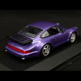 Porsche 911 Turbo Type 965 Veilchenblau Metallic 1/43 Minichamps 430069107
