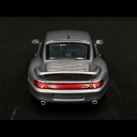 Porsche 911 Turbo Type 993 Silbergrau metallic 1/43 Minichamps 430069207