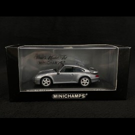 Porsche 911 Turbo Type 993 Silbergrau metallic 1/43 Minichamps 430069207