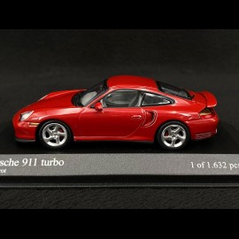Porsche 911 type 996 Turbo 1999 Orient rot 1/43 Minichamps 430069306