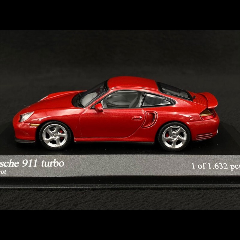 Porsche 911 type 996 Turbo 1999 Orient rot 1/43 Minichamps 430069306