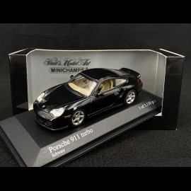 Porsche 911 type 996 Turbo 2000 black 1/43 Minichamps 430069309