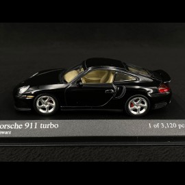 Porsche 911 type 996 Turbo 2000 black 1/43 Minichamps 430069309