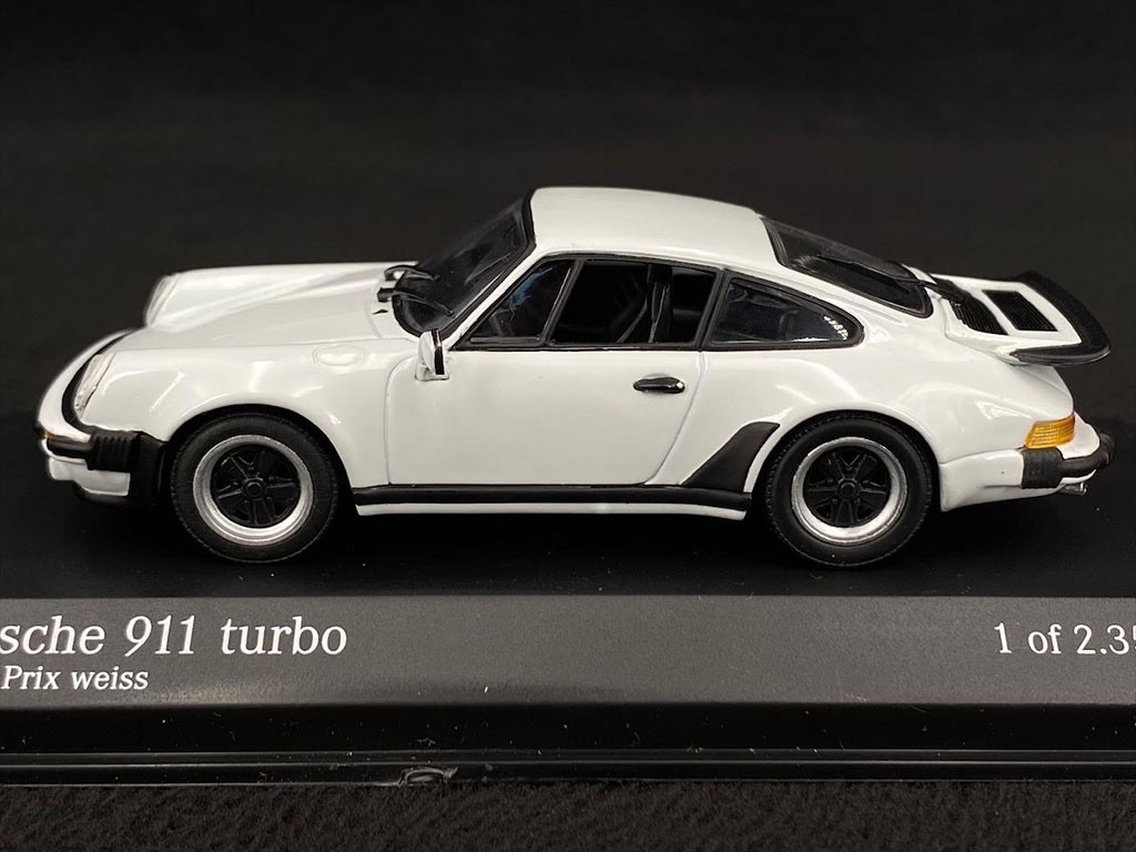 Porsche 911 Turbo Type 930 1977 Grand Prix White 1/43 Minichamps