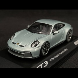 Porsche 911 GT3 Touring Exclusive Type 992 2021 Fish Silver Grey 1/43 Minichamps WAP0201640N001