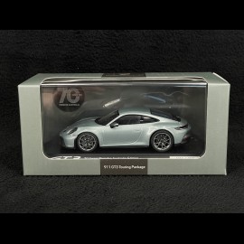 Porsche 911 GT3 Touring Exclusive Type 992 2021 Fish Silver Grey 1/43 Minichamps WAP0201640N001