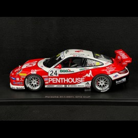Porsche 911 GT3 Cup Type 997 n°24 Porsche Carrera Cup Germany 2007 1/18 AutoArt 80784