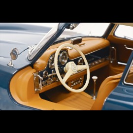 Mercedes-Benz 300SL Coupe Gullwing 1954 Mercedesblau 1/12 Schuco 450671100