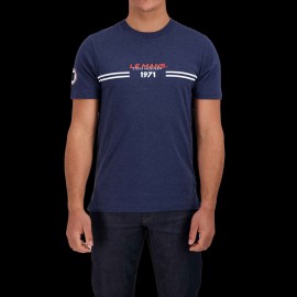 T-Shirt Steve McQueen Le Mans 1971 Dark Blue SQ221TSM03-120 - men