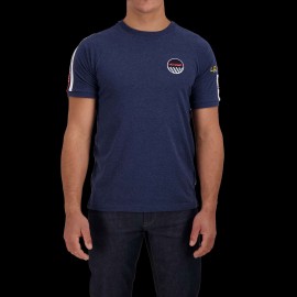 T-Shirt Steve McQueen Le Mans Racing 20 Dark Blue SQ221TSM09-120 - Men