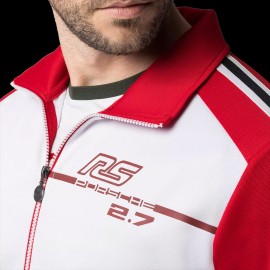 Porsche Jacket Carrera RS 2.7 Collection Softshell white / red / black WAP953NRS2 - men