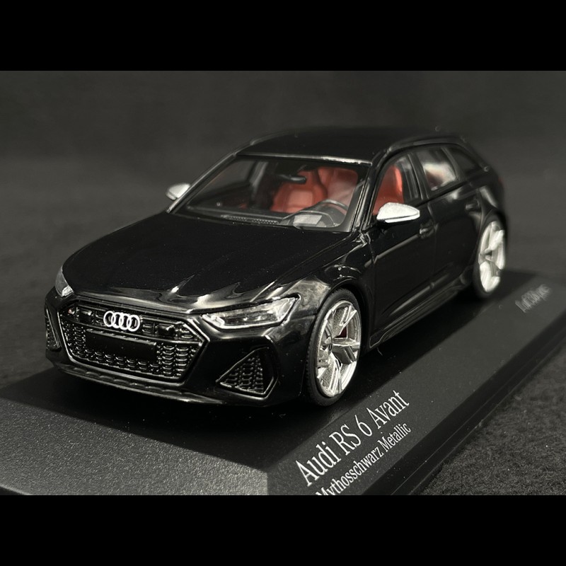 Audi RS6 Avant 2019 Schwarz metallic 1/43 Minichamps 410018015