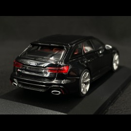 Audi RS6 Avant 2019 Schwarz metallic 1/43 Minichamps 410018015