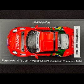 Porsche 911 GT3 Cup Type 991 n°7 Sieger Carrera Cup Brazil 2020 1/43 Spark S8499
