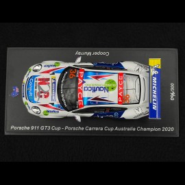 Porsche 911 GT3 Cup Type 991 n°36 Sieger Carrera Cup Australia 2020 1/43 Spark AS058