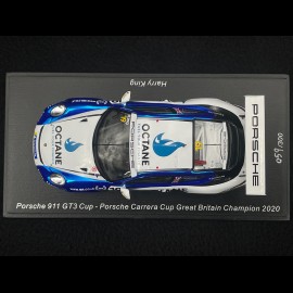 Porsche 911 GT3 Cup Type 991 n°19 Sieger Carrera Cup Great Britain 2020 1/43 Spark UK011