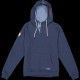 Sweatshirt Steve McQueen Le Mans Hoodie mit Kapuze Buttoned Dunkelblau - Herren SQ221SSM01-120