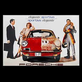 Postcard Porsche Elegante Sportiva phantom picture