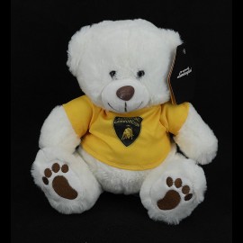 Lamborghini Teddy Bear Plush Yellow / White LC80120