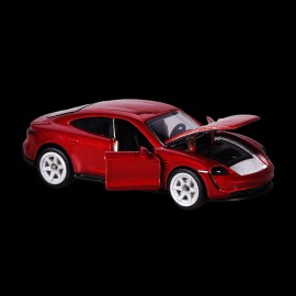 Porsche Taycan Turbo S Red 1/59 Majorette 212053153