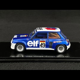 Renault 5 Turbo n°49 R5 Turbo Eurocup 1981 1/43 Spark S6022