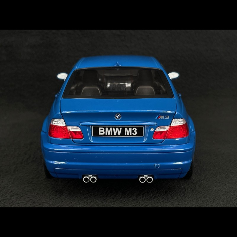 BMW M3 Coupe E46 2000 Laguna Blue 1/18 Solido S1806502 - Elfershop
