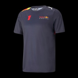 T-Shirt Max Verstappen RedBull Racing Puma Marineblau 701220925-001 - Herren