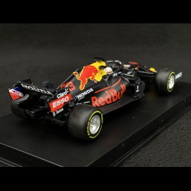 Max Verstappen Redbull Honda Racing RB16B n°11 World Champion 2021 mit Fahrer 1/43 Bburago 38056V