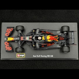 Max Verstappen Redbull Honda Racing RB16B n°11 World Champion 2021 mit Fahrer 1/43 Bburago 38056V