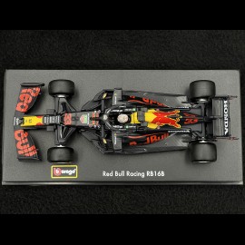 Max Verstappen Redbull Honda Racing RB16B n°11 World Champion 2021 with driver 1/43 Bburago 38056V