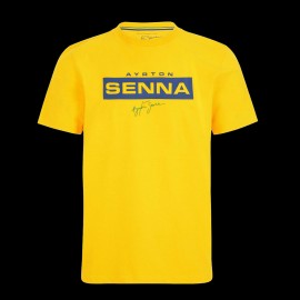Ayrton Senna T-shirt F1 Gelb 701218112-002 - herren