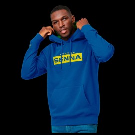 Sweatshirt Ayrton Senna F1 hoodies Marineblau 701218114-001 Sweatshirt Ayrton Senna F1 hoodies Marineblau 701218114-001