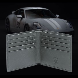 Wallet Porsche 911 Sport Classic Heritage leather cardholder grey anthracite WAP0300360PHRT