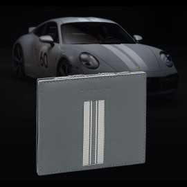 Porsche 911 Sport Classic Brieftasche Kartenetui Heritage Leder anthrazitgrau WAP03001500PFBW