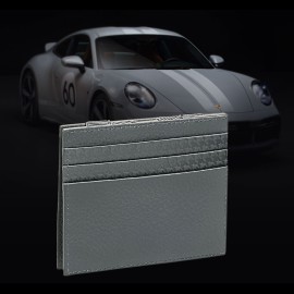 Wallet Porsche 911 Sport Classic Heritage leather cardholder grey anthracite WAP03001500PFBW