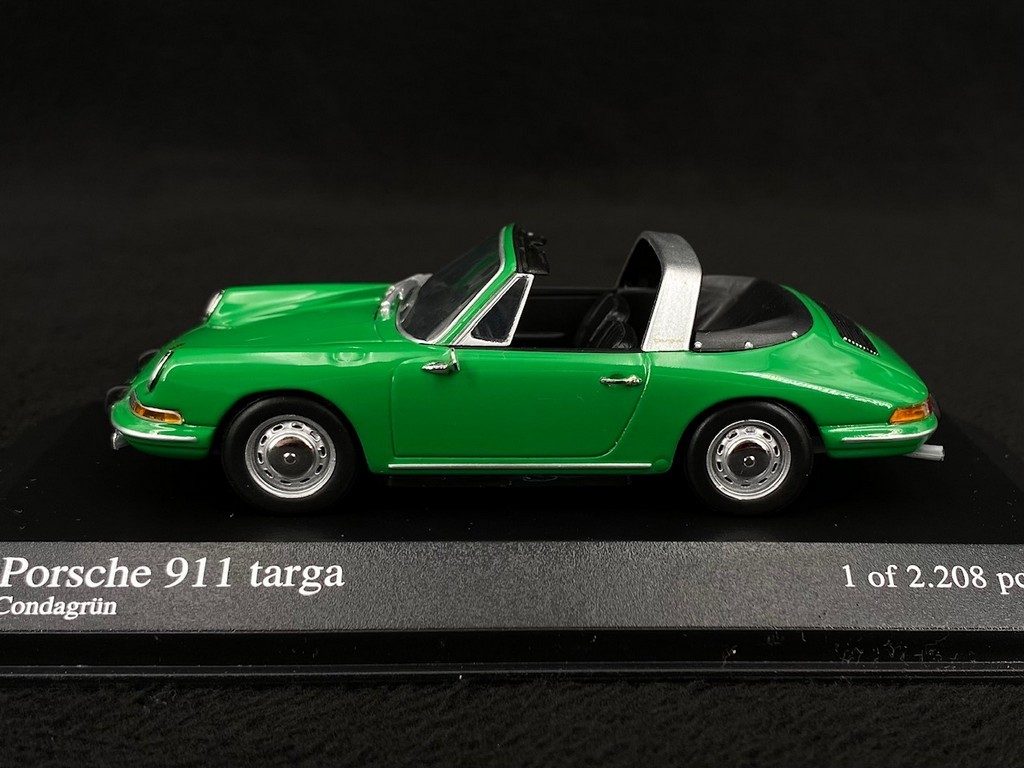 Porsche 911 Targa 1967 Conda green 1/43 Minichamps 400061162